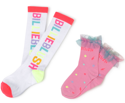 Two-pack of ribbed socks BILLIEBLUSH GIRL