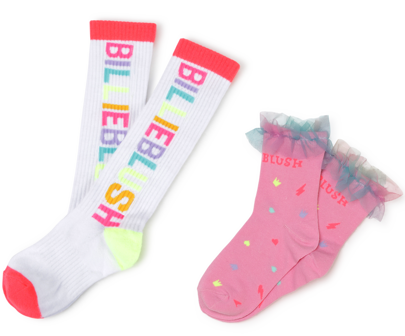 Two-pack of ribbed socks BILLIEBLUSH 
                        GIRL