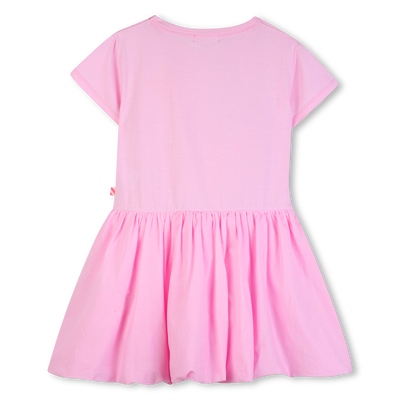 BI-MATERIAL DRESS BILLIEBLUSH GIRL