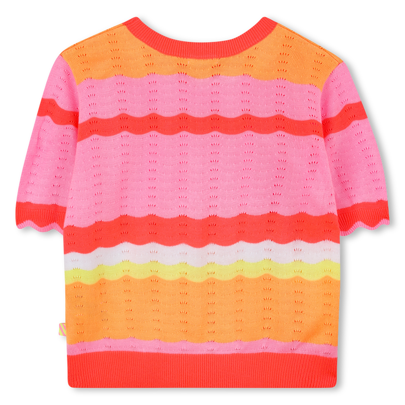 Knitted striped jumper BILLIEBLUSH 
                        GIRL