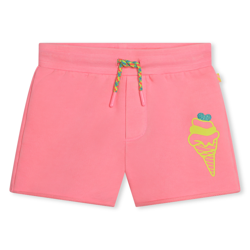 Cotton fleece shorts BILLIEBLUSH 
                        GIRL