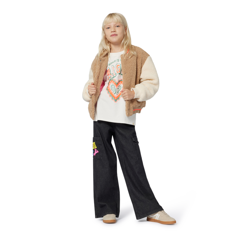 Two-tone jacket BILLIEBLUSH 
                    GIRL