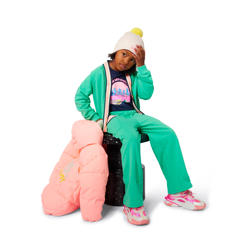 Hooded down jacket BILLIEBLUSH 
                    GIRL
