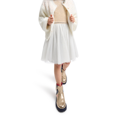 Bi-material dress BILLIEBLUSH GIRL