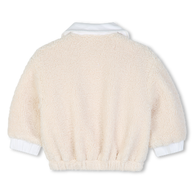 Fuzzy fleece jacket BILLIEBLUSH GIRL