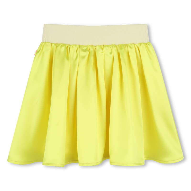 Satin skirt with badge BILLIEBLUSH 
                        GIRL