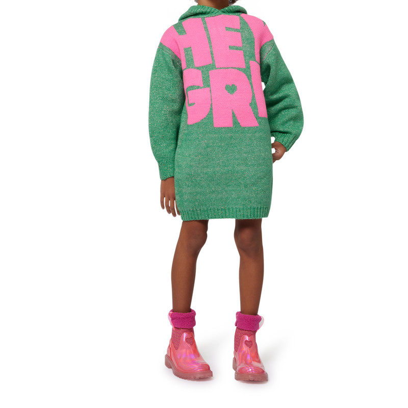 Hooded sequined dress BILLIEBLUSH 
                        GIRL