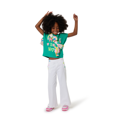 Sequin slogan t-shirt BILLIEBLUSH GIRL