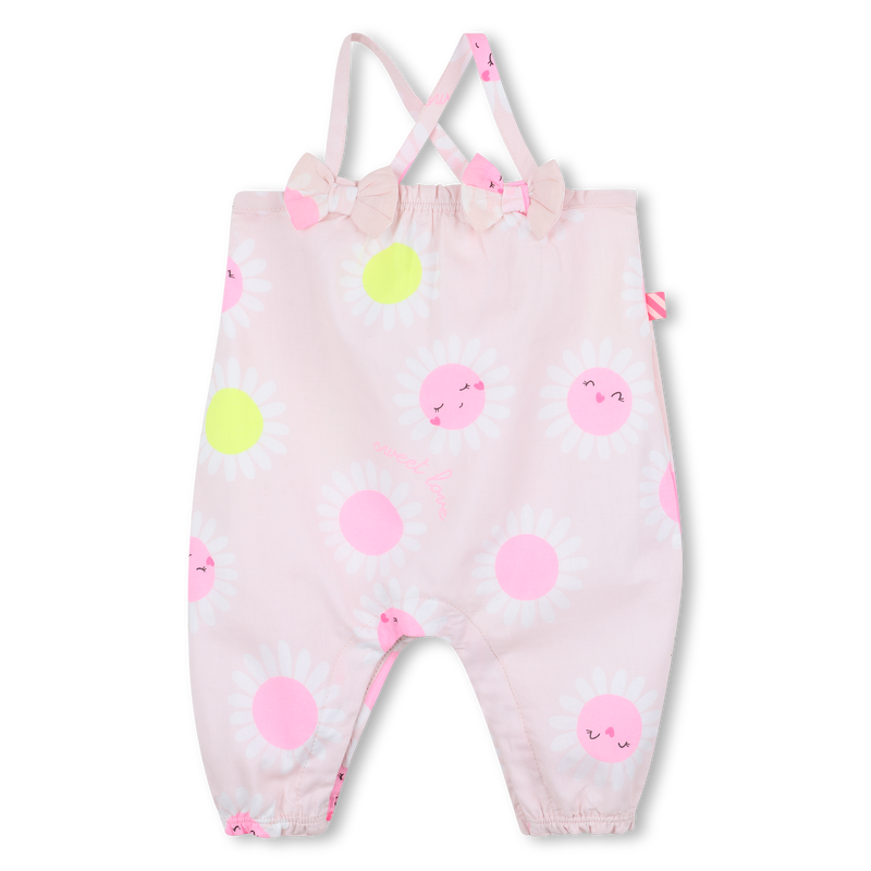 Strappy cotton romper BILLIEBLUSH 
                        GIRL