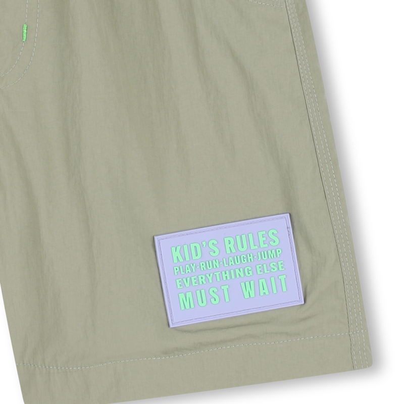 BERMUDA SHORTS IN CRUMPLED MATERIAL BILLIEBLUSH 
                        BOY