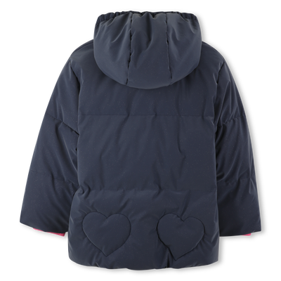 Hooded down jacket BILLIEBLUSH GIRL