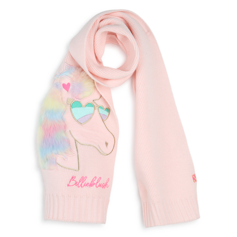 Scarf with fleece details BILLIEBLUSH 
                        GIRL