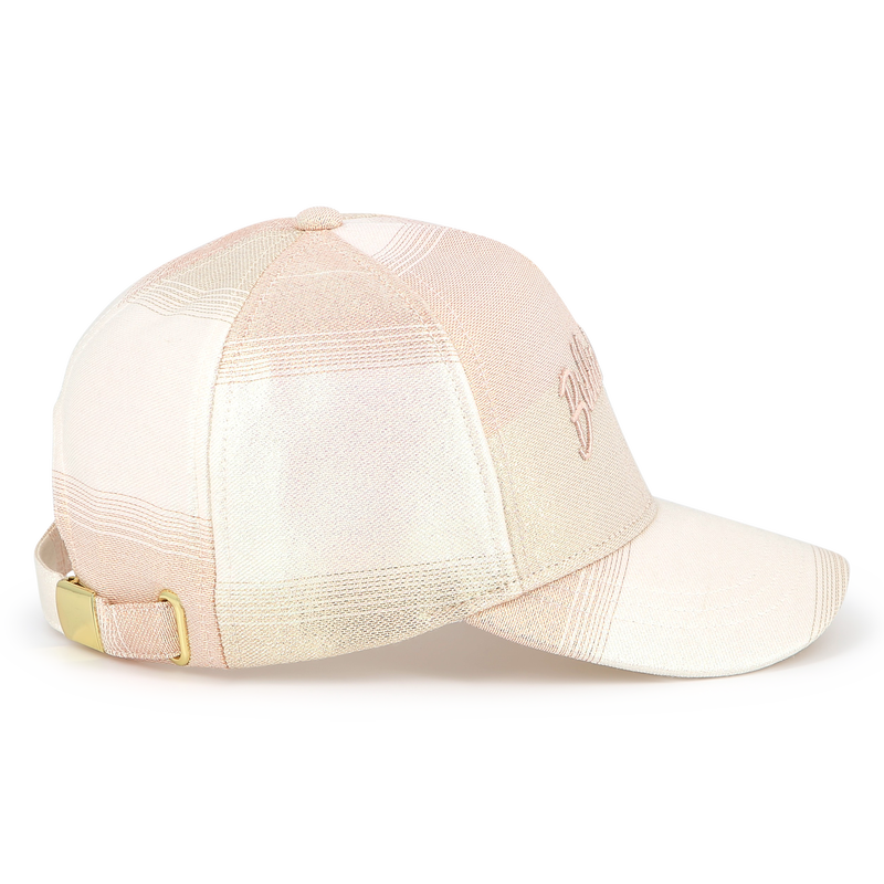 Metallic embroidered cap BILLIEBLUSH 
                        GIRL