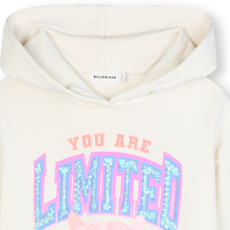 Hooded fleece dress BILLIEBLUSH 
                    GIRL