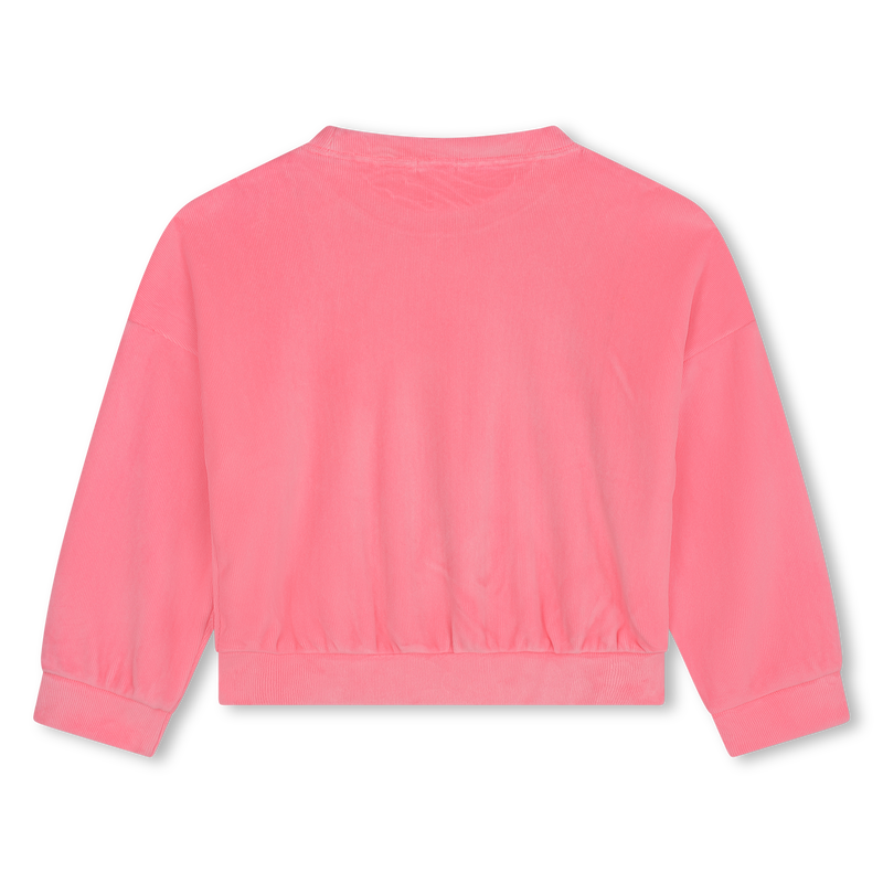 Velvet sweatshirt BILLIEBLUSH 
                        GIRL