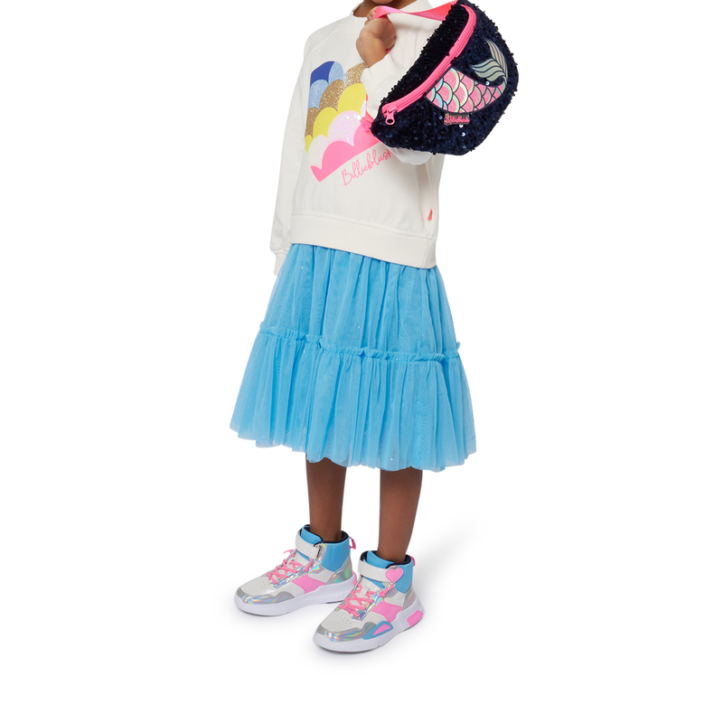 Bi-material novelty dress BILLIEBLUSH 
                        GIRL