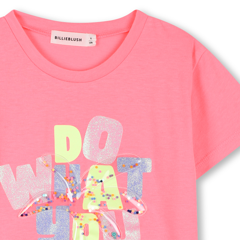 SHORT SLEEVE T-SHIRT BILLIEBLUSH 
                        GIRL