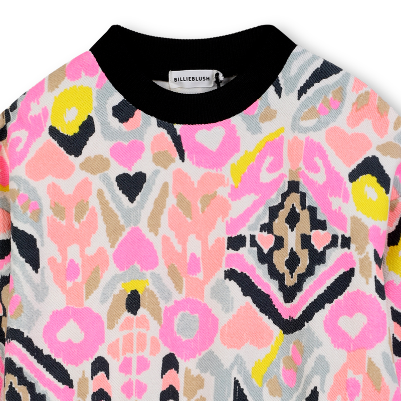 Bi-material dress BILLIEBLUSH 
                    GIRL