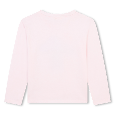 Long-sleeved cotton T-shirt BILLIEBLUSH GIRL
