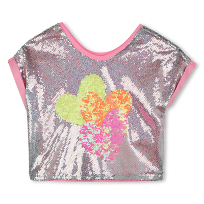 Loose-fit sequin T-shirt BILLIEBLUSH GIRL