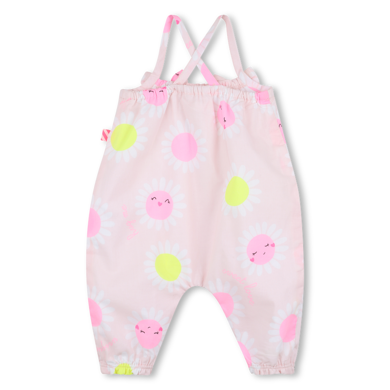 Strappy cotton romper BILLIEBLUSH 
                        GIRL