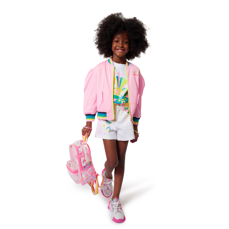 Graphic loose-fit t-shirt BILLIEBLUSH 
                        GIRL