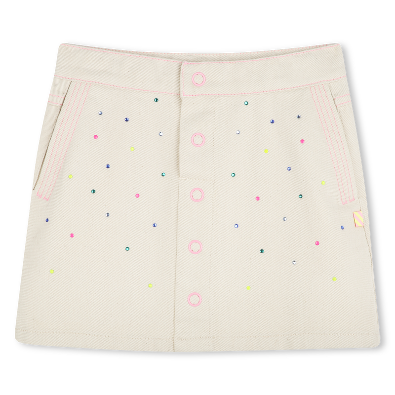Fitted cotton skirt BILLIEBLUSH 
                        GIRL