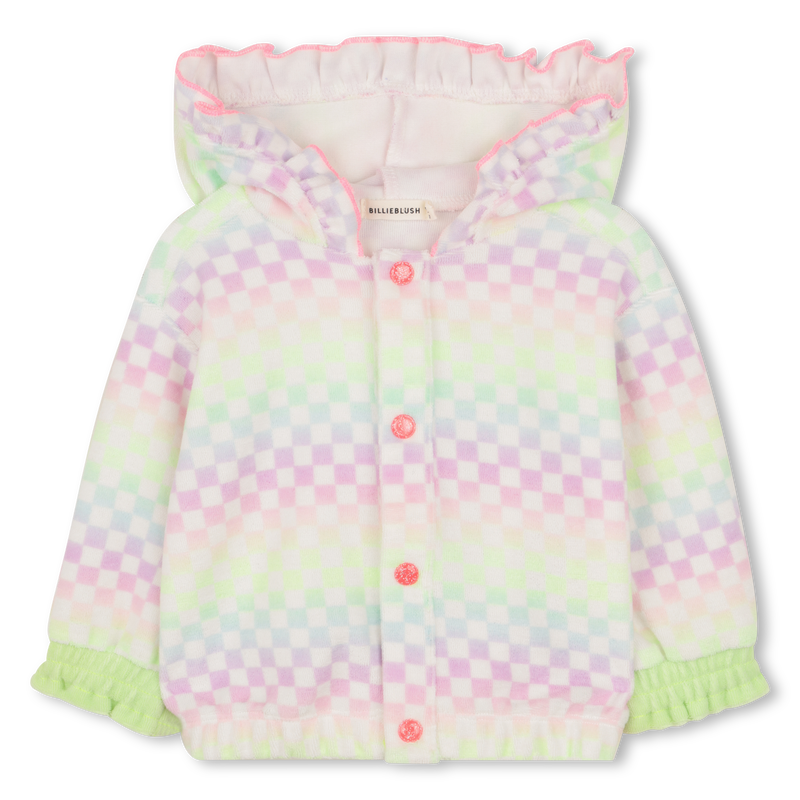ZIP-UP HOODIE BILLIEBLUSH 
                        GIRL