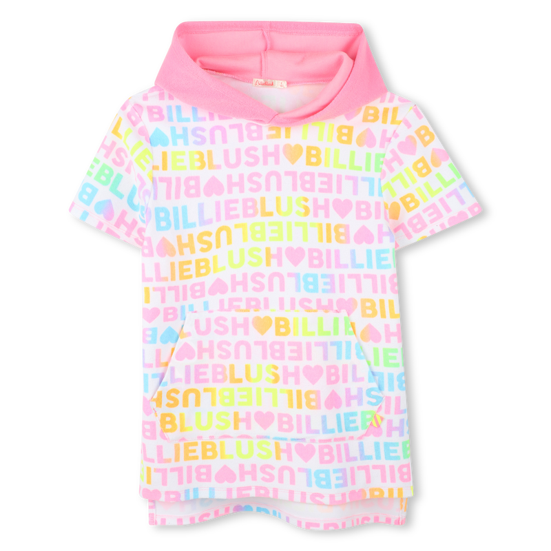 Straight hooded dress BILLIEBLUSH 
                        GIRL