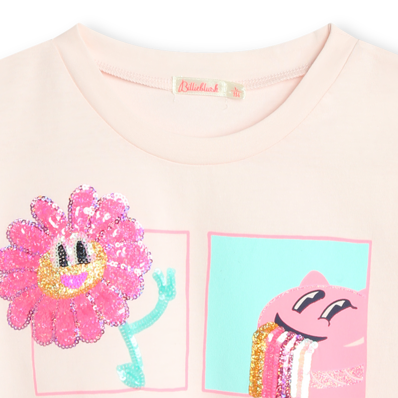 Sequin print t-shirt BILLIEBLUSH 
                        GIRL