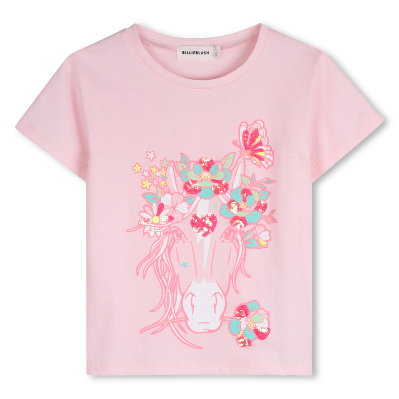 SHORT SLEEVE T-SHIRT BILLIEBLUSH 
                        GIRL