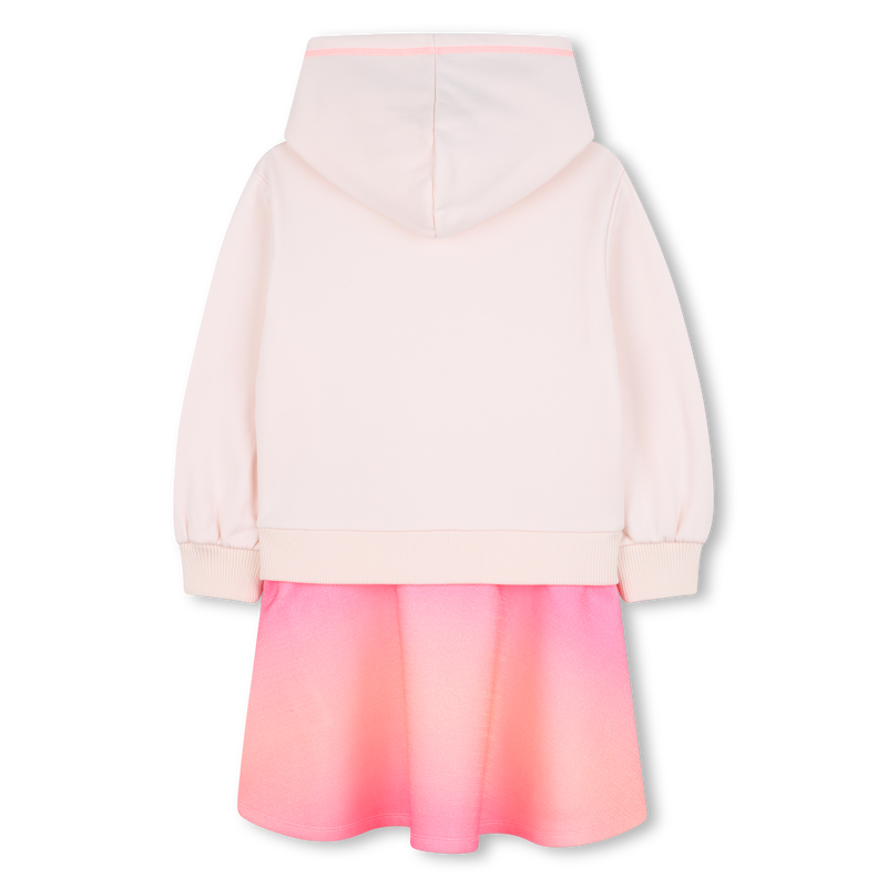 Bi-material dress BILLIEBLUSH 
                    GIRL