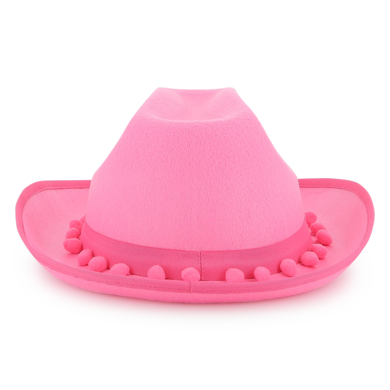 Western hat with pompoms BILLIEBLUSH 
                    GIRL