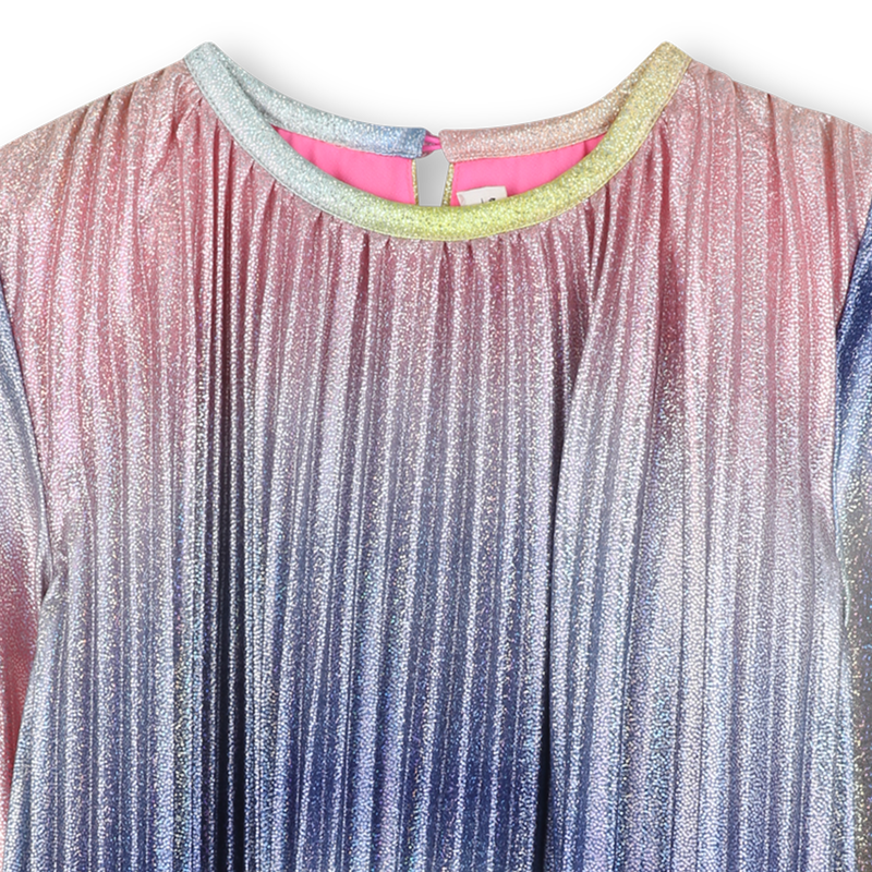 Shiny pleated dress BILLIEBLUSH 
                    GIRL