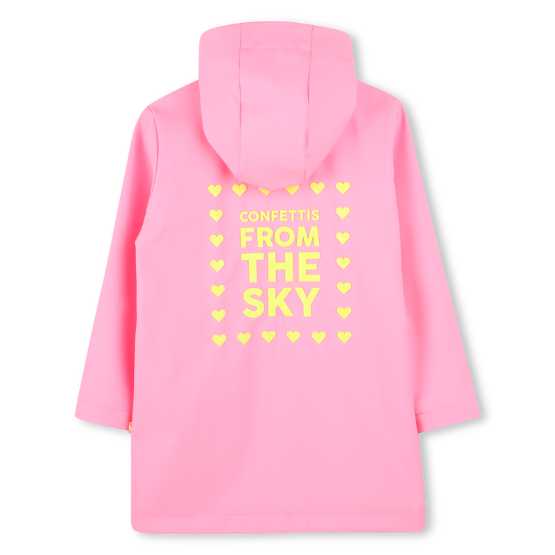 Long hooded raincoat BILLIEBLUSH 
                        GIRL