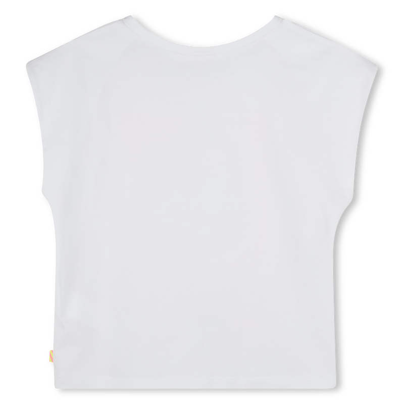 Printed cotton T-shirt BILLIEBLUSH 
                        GIRL