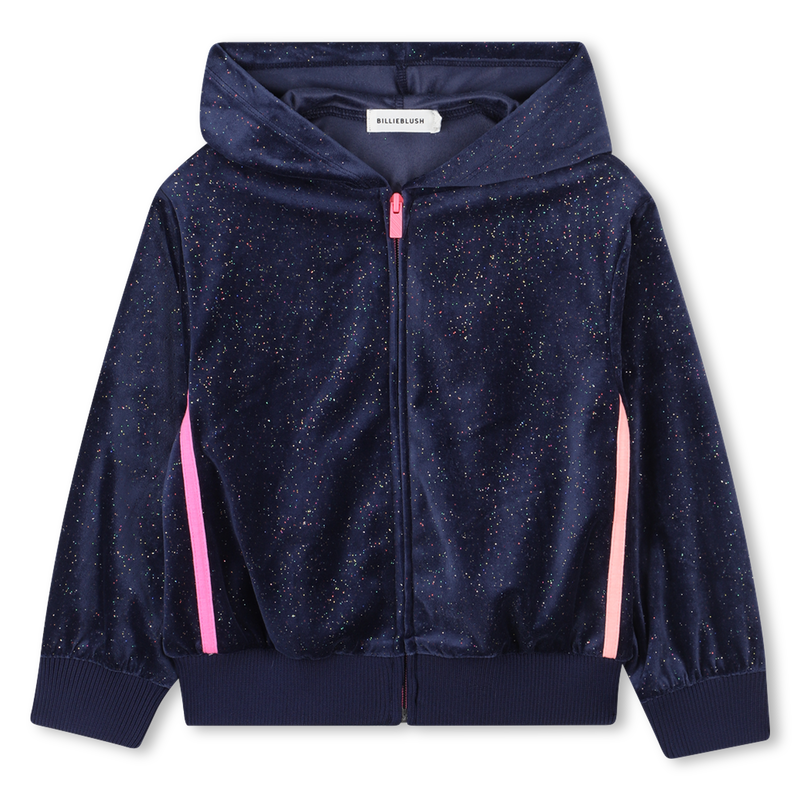 Shiny velvet cardigan BILLIEBLUSH 
                    GIRL
