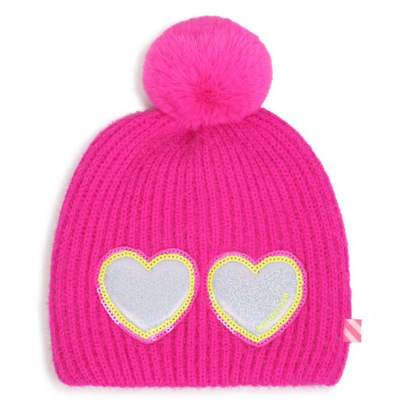 Soft novelty yarn beanie BILLIEBLUSH 
                        GIRL