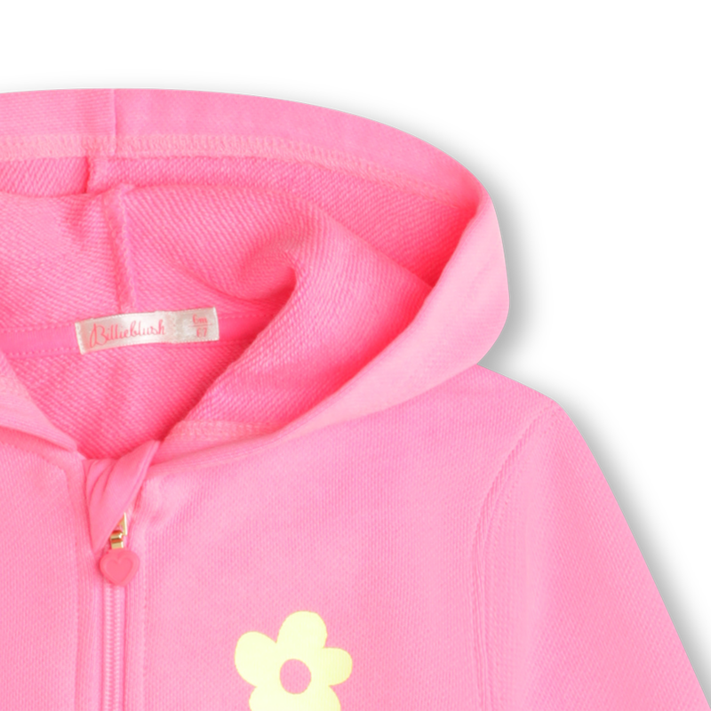 Hooded fleece cardigan BILLIEBLUSH 
                        GIRL
