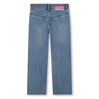 Cotton jeans with sequins BILLIEBLUSH GIRL