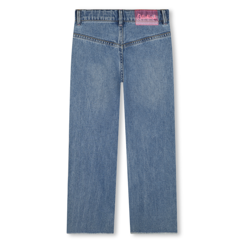 Cotton jeans with sequins BILLIEBLUSH 
                        GIRL
