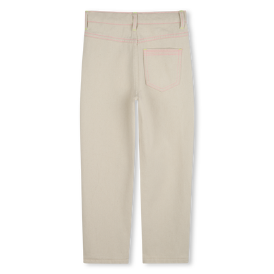 Studded cotton trousers BILLIEBLUSH GIRL