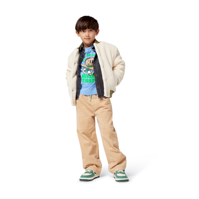 Plush fabric jacket BILLIEBLUSH BOY