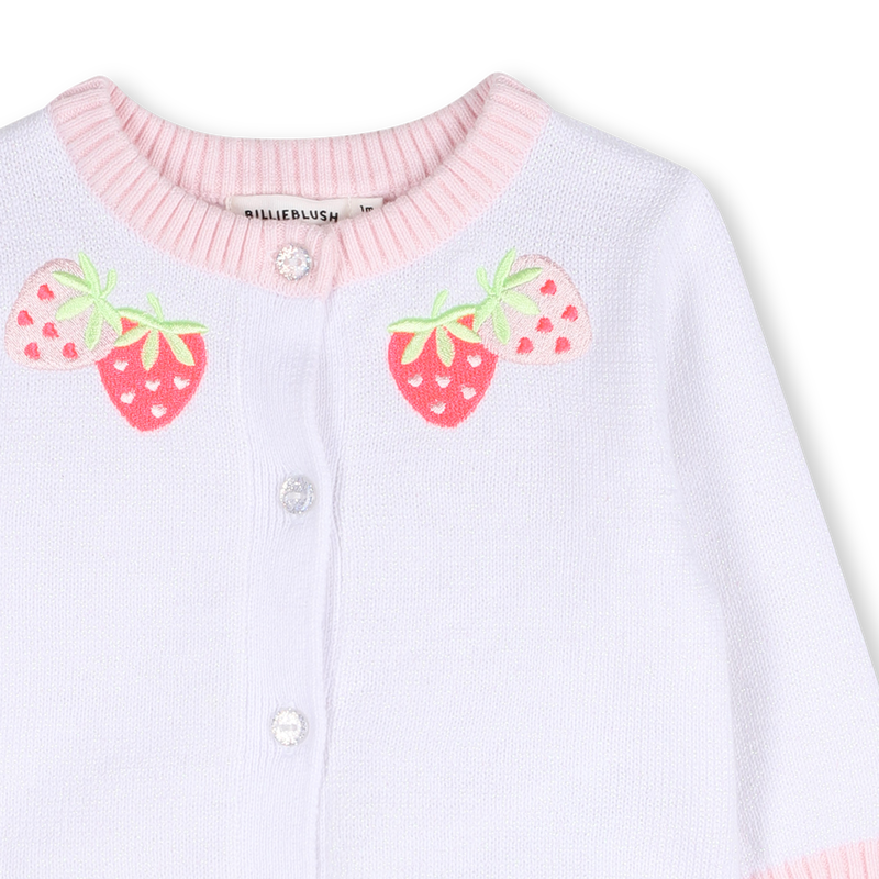 CARDIGAN WITH BUTTONS BILLIEBLUSH 
                        GIRL