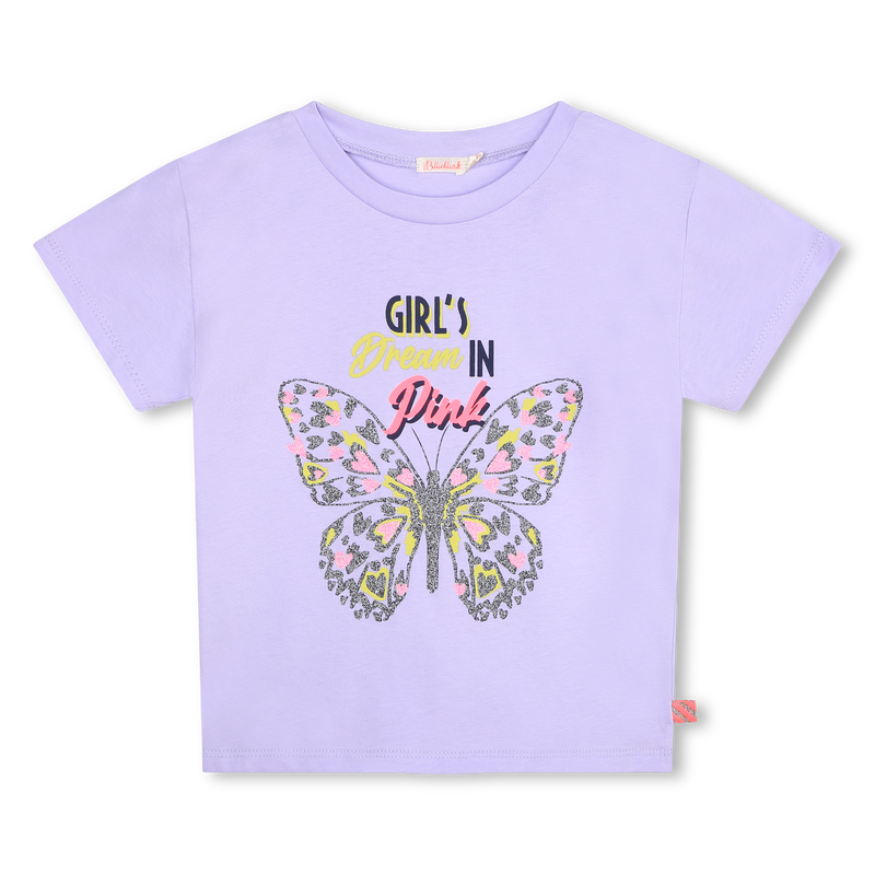 Butterfly sequin-graphic tee BILLIEBLUSH 
                        GIRL