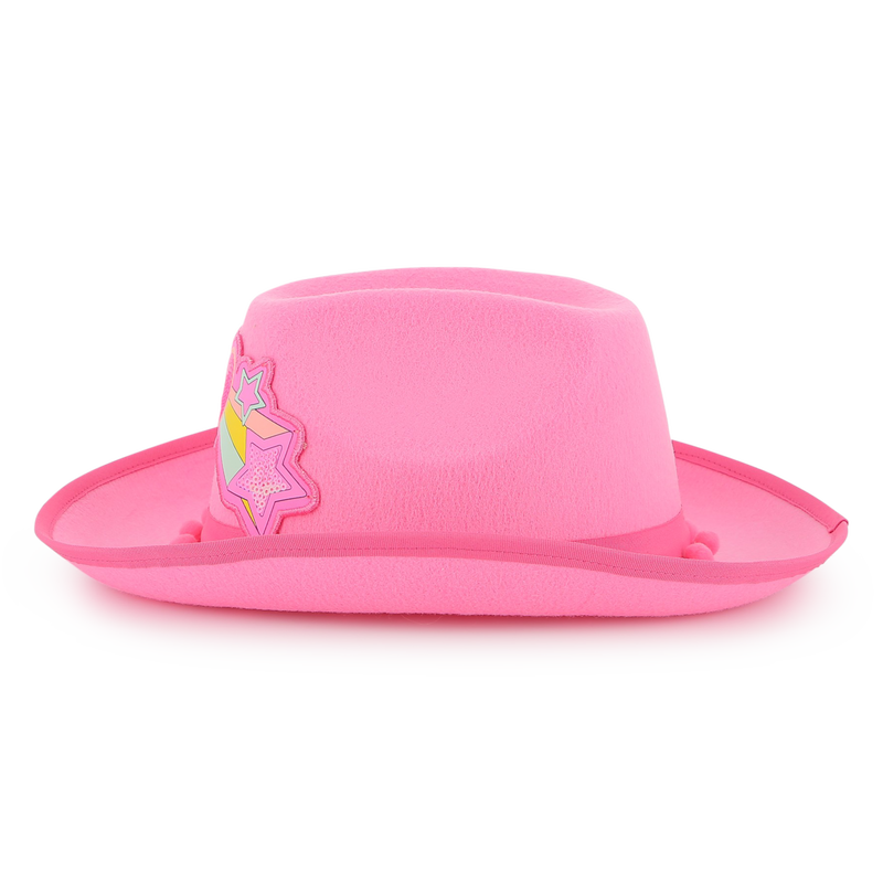 Western hat with pompoms BILLIEBLUSH 
                    GIRL