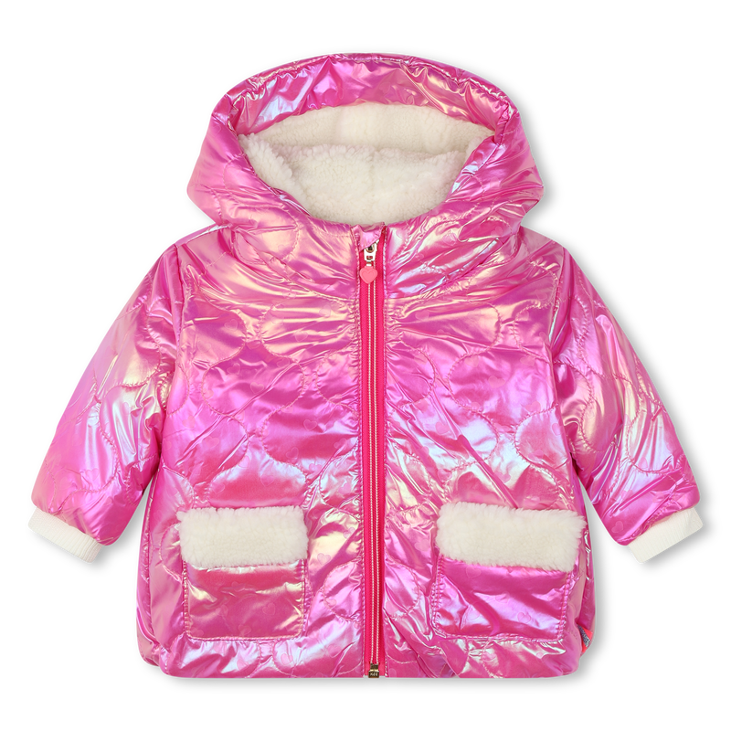 Iridescent quilted puffer BILLIEBLUSH 
                        GIRL