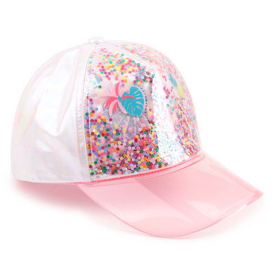 CAP WITH TRANSPARENT VISOR BILLIEBLUSH GIRL