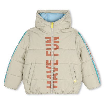 Hooded down jacket BILLIEBLUSH BOY