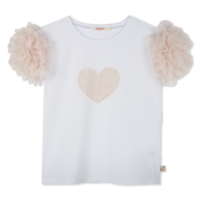Frilled formal T-shirt BILLIEBLUSH GIRL